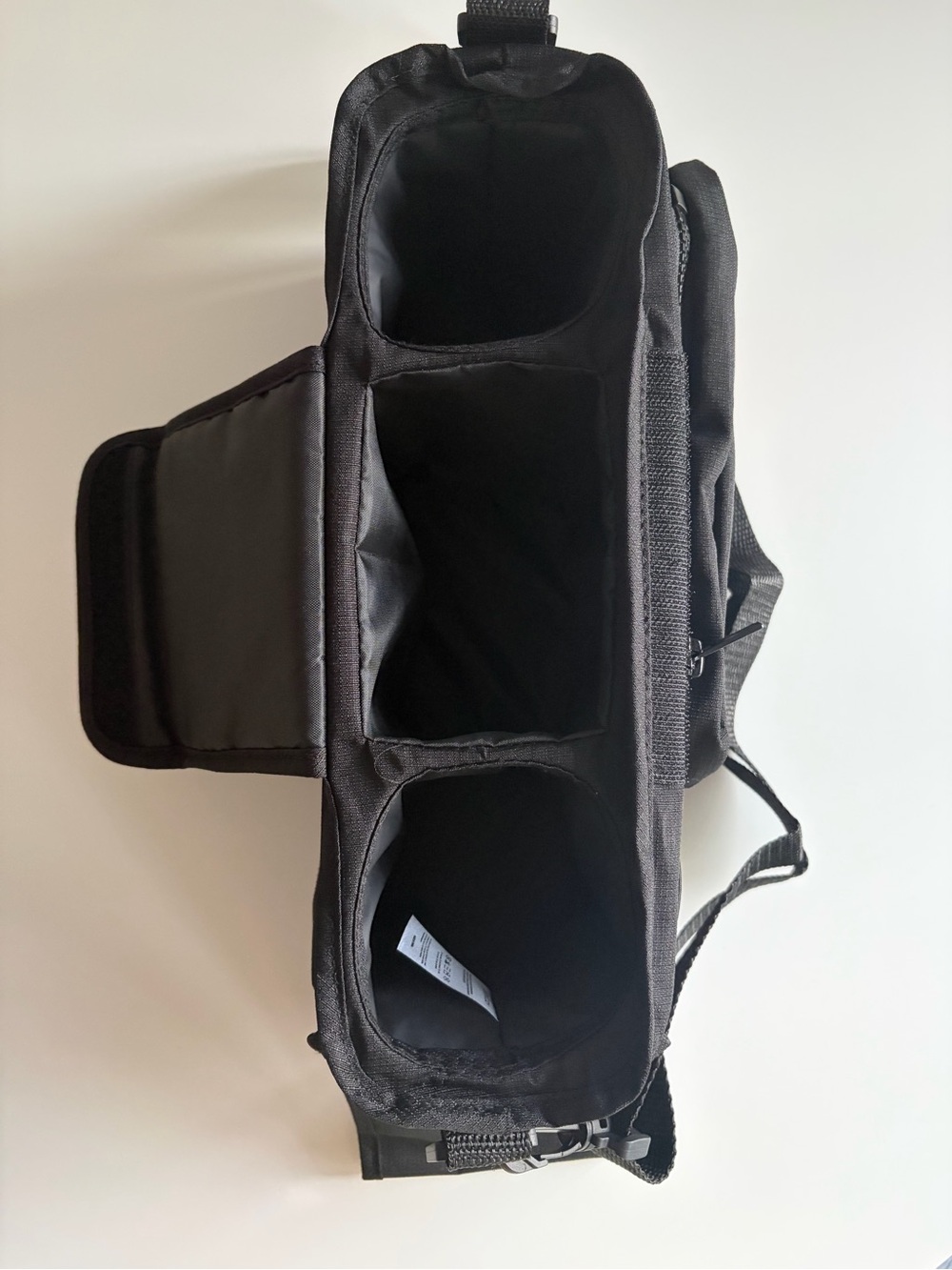 Momcozy Black Baby Stroller Organizer Bag with Multiple Pockets - Picture 4 of 7